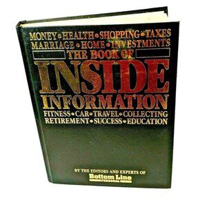 The Book Of Inside Information By Bottom Line Personal